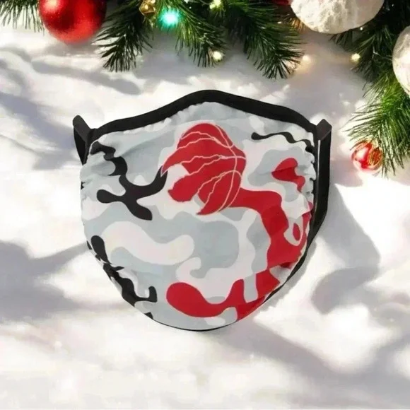 $7 Add-On 🆕Toronto Raptors Face Covering - Picture 6 of 14